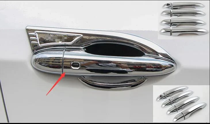 

Внешняя крышка автомобиля ABS, внутренняя отделка, автомобильный Стайлинг, подходит для Jeep Compass 2017 2018 2019 2020