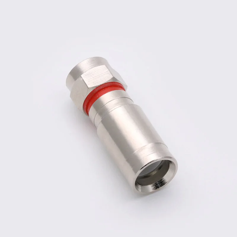 3 шт. RG6 всепогодный F компрессионный соединитель RG 6 радиочастотный коаксиальный