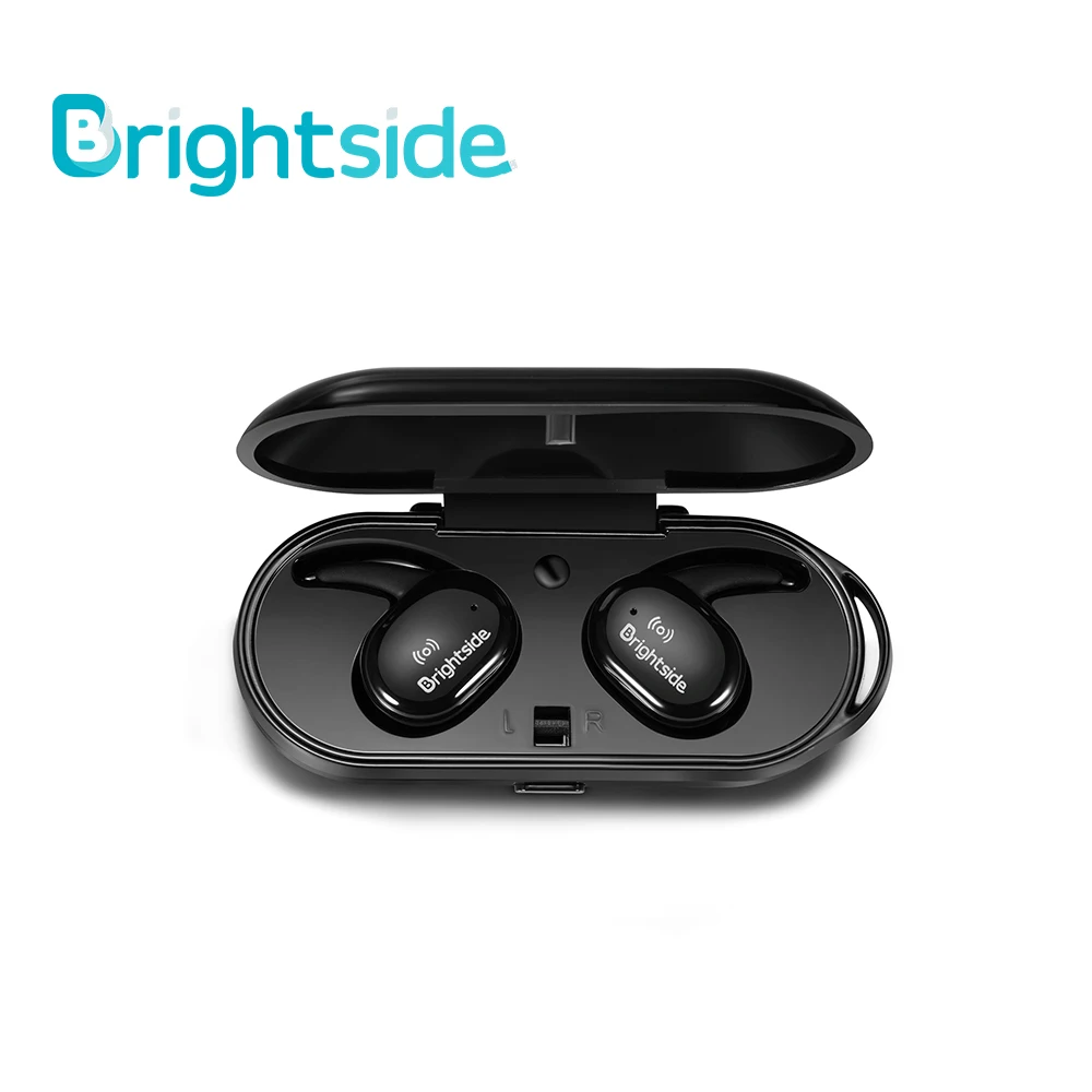 Brightside TWS 5 0 Bluetooth беспроводные наушники вкладыши Наушники с микрофоном и зарядной