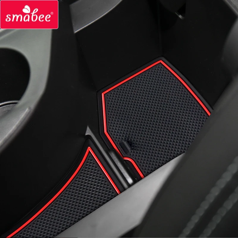 Коврик smabee со слотом для ворот Chevrolet Camaro 2017 аксессуары интерьера коврик двери автомобильные подставки чашек