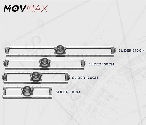 MOVMAX слайдер с креплением для фотоаппарата 90 см 120 150 210 фотоэлементы PK Greenbull BX300 |