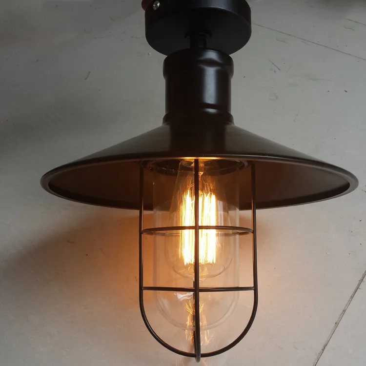 Ретро Регулируемый Настенный светильник из кованого железа ржавчины