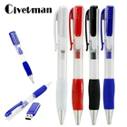 Флеш-накопитель пластиковый, шариковая ручка, 256 ГБ, флеш-диск USB 2,0 ГБ, 8 ГБ, 16 ГБ, 32 ГБ, 64 ГБ, 128 ГБ