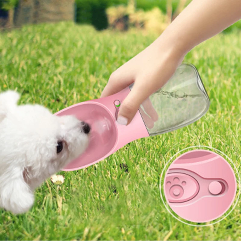 Собака бутылка для напитков Маленькие и большие размеры собак щенков котов