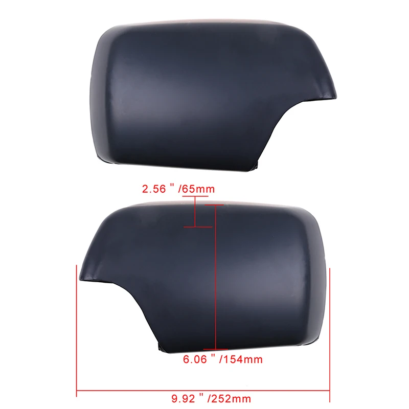 Крышка зеркала заднего вида для боковой двери из АБС пластика декоративная