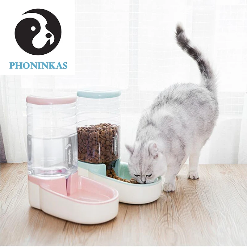 

3.8L Pet автоматическая кормушка для собак кошек поилка питьевой воды фонтан Пластик коврик для животных, большой Ёмкость диспенсер для ухода ...