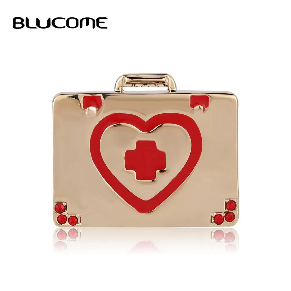 Эмаль Blucome значок-брошь в виде сердца украшение для воротника | Украшения и