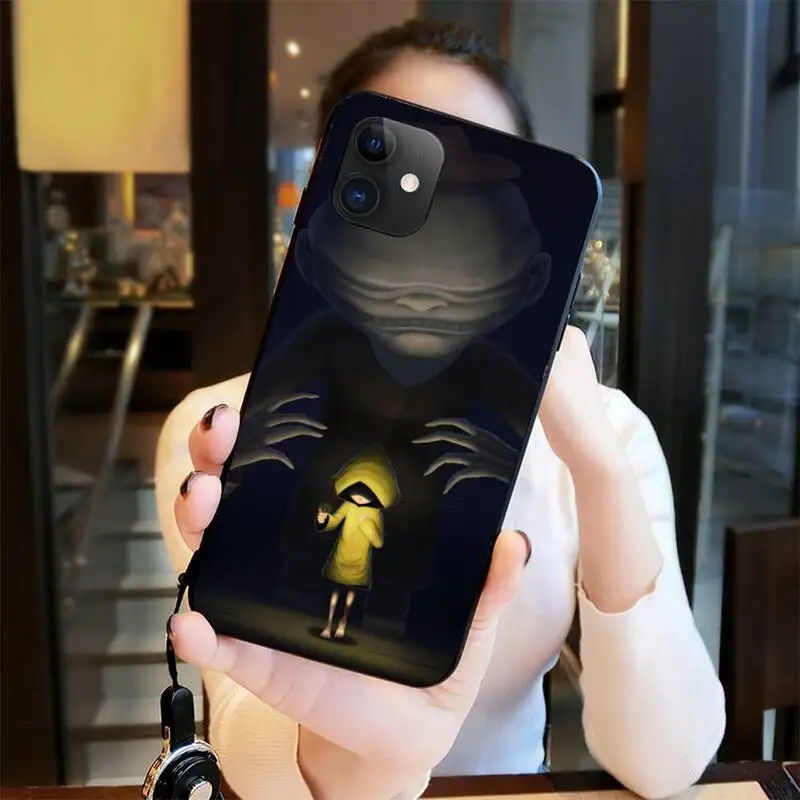 

NBDRUICAI Little Nightmares Horror Adventure Game Phone Case Cover for iPhone 11 pro XS MAX 8 7 6 6S Plus X 5S SE 2020 XR case