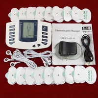 electric tens muscle stimulator digital muscle therapy full body massage relax 16pads pulse ems acupuncture health care machine