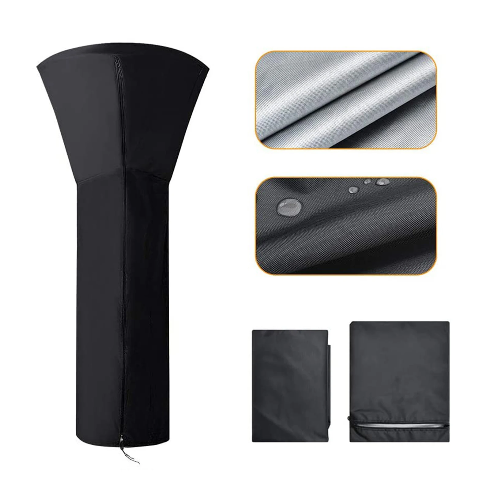 

Heater Cover Cover Garden Patio Heater Cover Coated Silver Outdoor Courtyard Waterproof And Dustproof Heater Cover