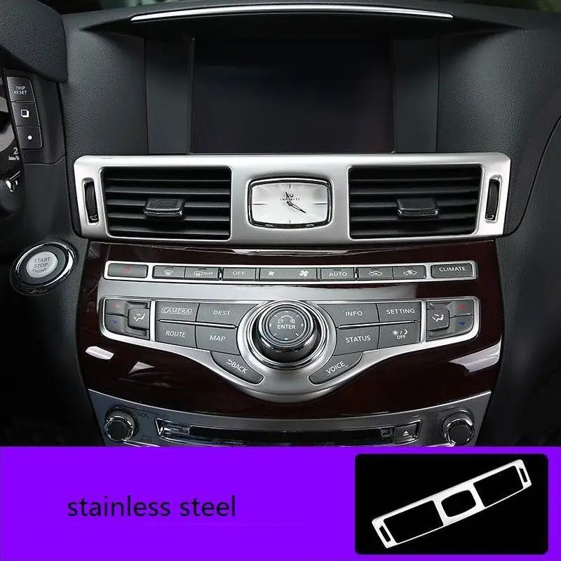 Car Automovil Decorative Auto Foot Pedal Control System Panel Interior Sticker Strip Parts Protecter 18 19 FOR Infiniti Q7L | Автомобили и