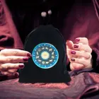 Сумка для хранения Таро особая Марка 12x15 см, сумка для хранения вещей из толстого немецкого бархата