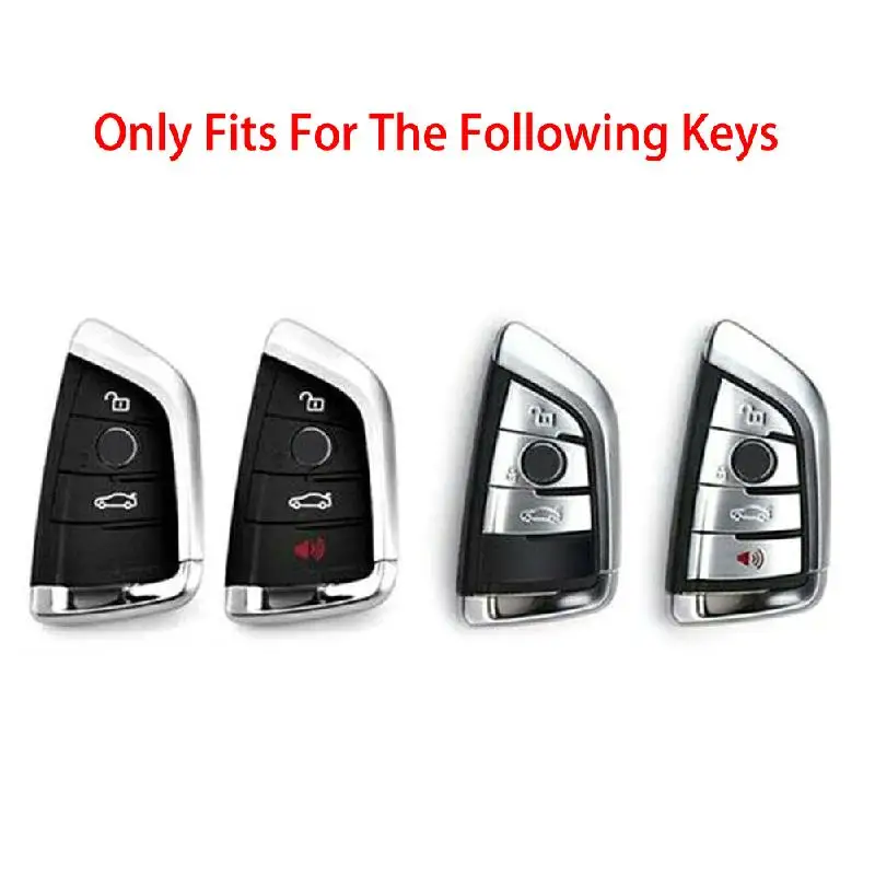 1 комплект чехол брелок из ТПУ в карбоновом стиле для BMW X1 X5 X6 5 серии 7|Футляр