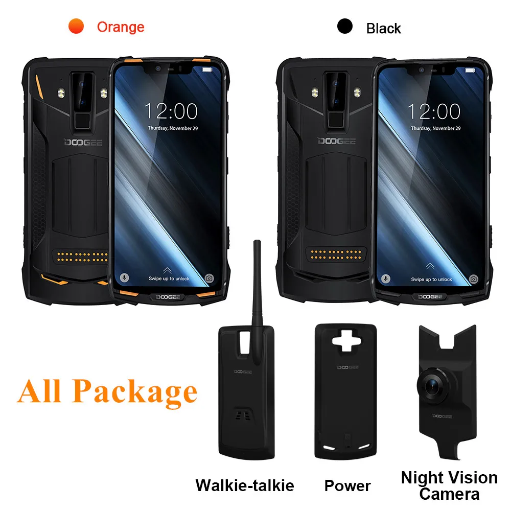 DOOGEE S90 Pro Мобильный Телефон IP68 IP69K прочный мобильный телефон 6 18 дюймов IPS дисплей