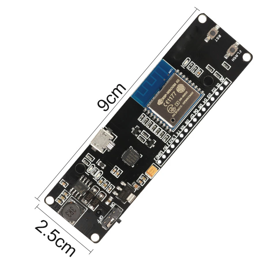 Для Wemos D1 Mini WiFi модуль ESP WROOM 02 материнская плата Встроенная ESP8266 с 18650 слотом