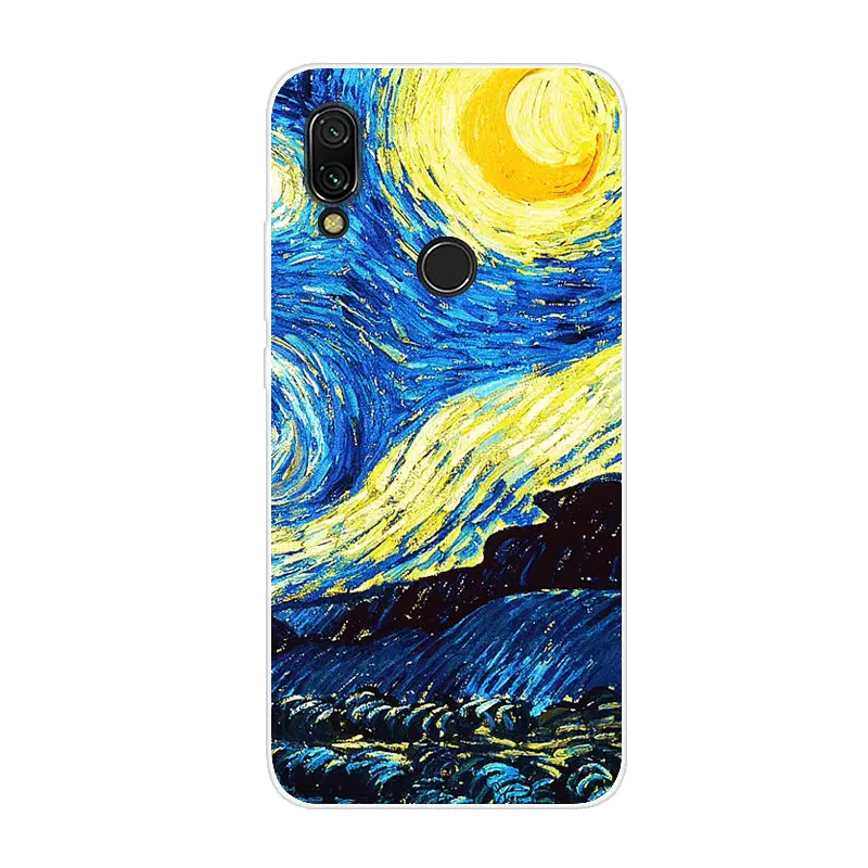 58 Чехол Redmi 7 для Xiaomi Redmi 7, мягкий, симпатичный, из ТПУ, задняя крышка Fundas для Xiomi Redmi7, силиконовый чехол для телефона s Hoesje, тонкий Чехол - Цвет: 58