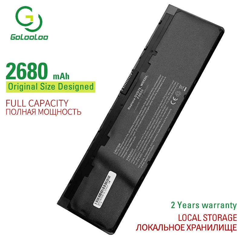 Аккумулятор Golooloo 11 1 В 2680 мАч для ноутбука DELL Latitude 12 7000 E7240 E7250 Series 0WD52H 0KWFFN 451 BBFW BBFX