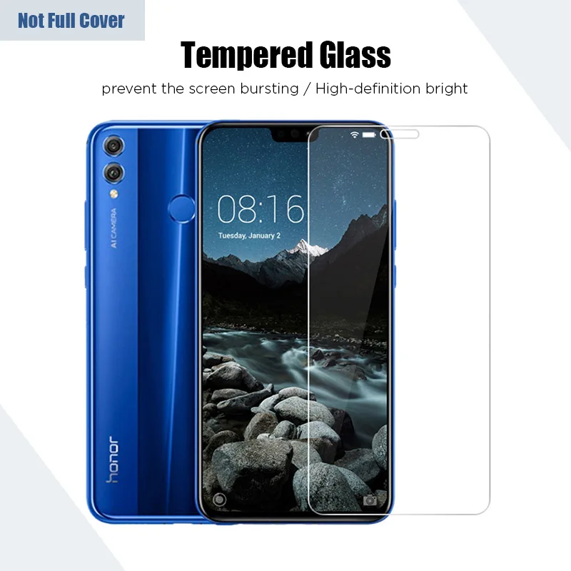 Защитное стекло для Honor 8X 10X Lite 9X Prime 8A 9A 8S 9S 20 Pro 10 10i 20i 30i|Защитные стёкла и плёнки