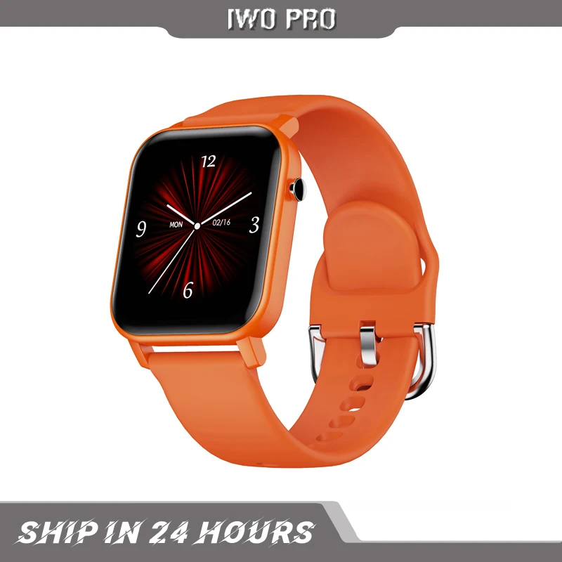 

IWO PRO 2021 SN87 Smart Watch Men Waterproof Heart Rate Fitness Tracker Full Touch Screen Bluetooth Sport Watch For Android