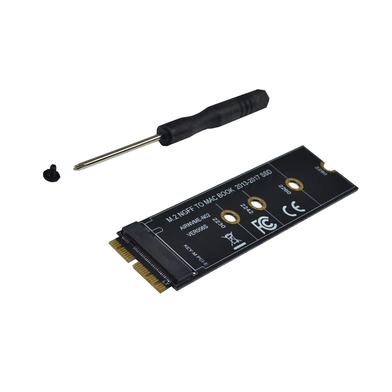 Переходники для Ssd M2 на Macbook Air 2013 2014 2015 2016 2017 M.2 M ключ Pcie X4 Ngff Apple