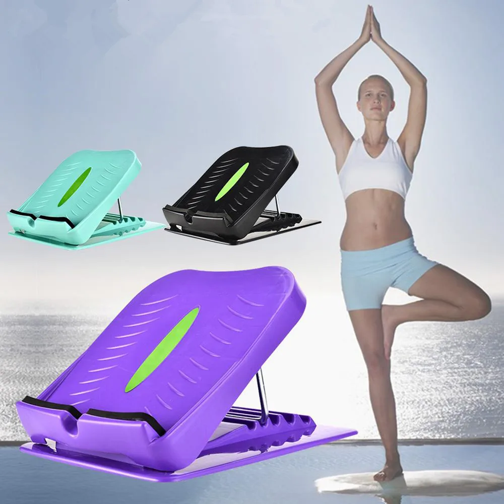 

Anti-Slip Adjustable Foot Calf Stretcher Incline Board Body Stretching Tool for Sports Yoga Massage Fitness Pedal
