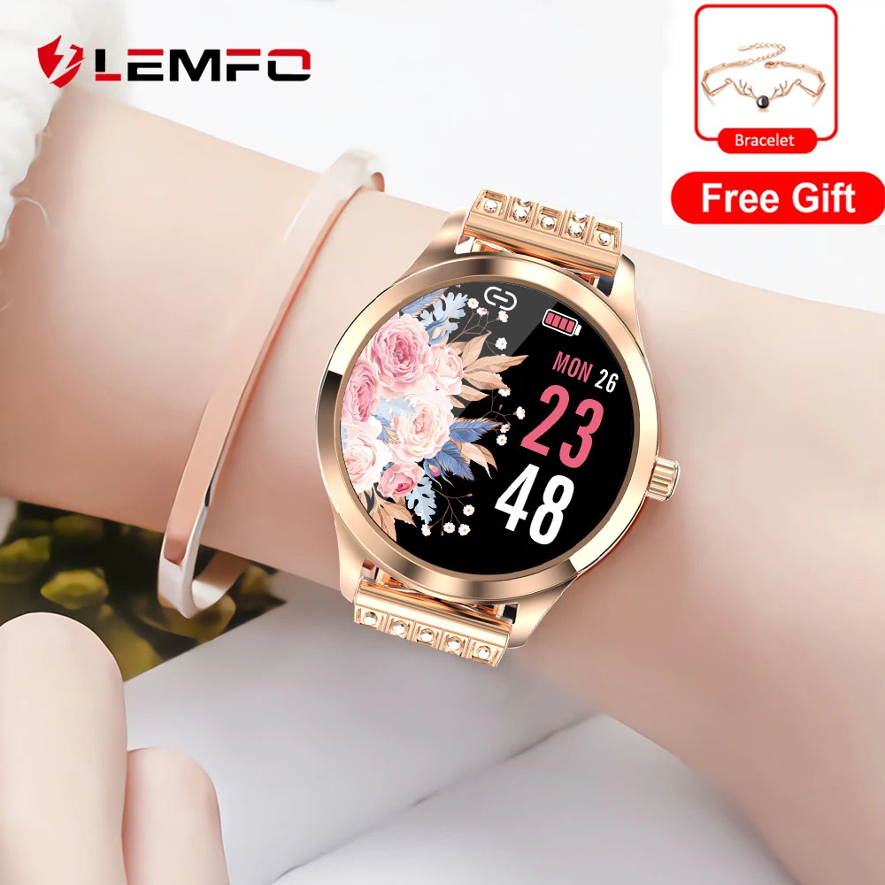 Смарт часы LEMFO LW07 женские 2 5D водостойкие IP68 2020 дюйма|Смарт-часы| |