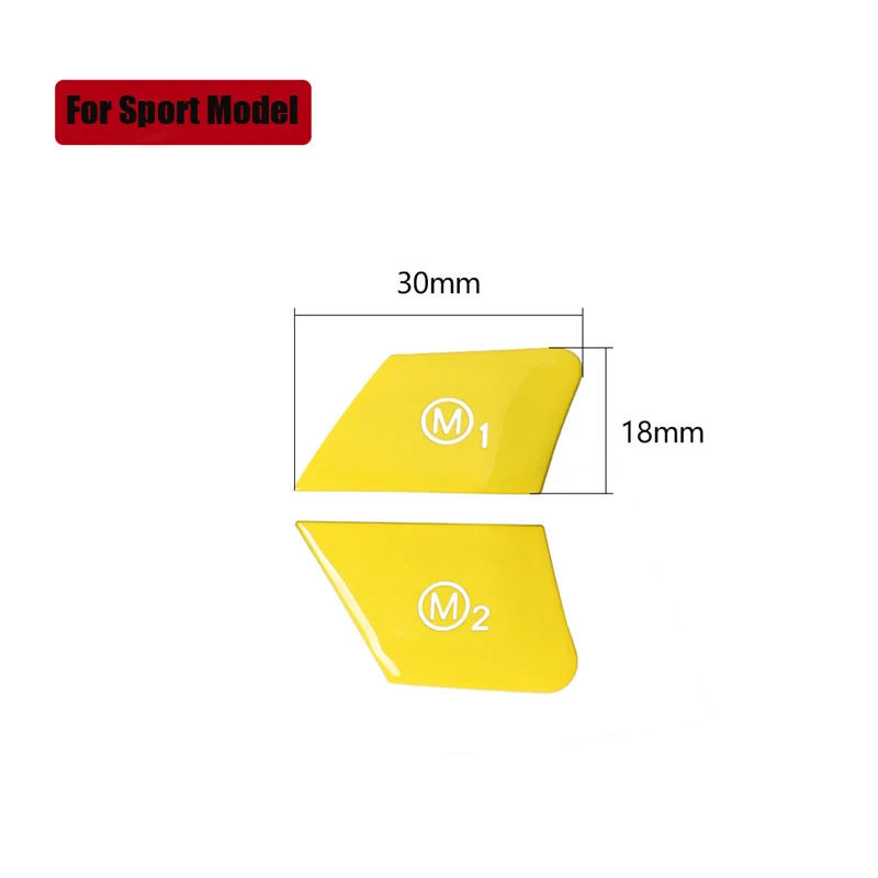 Автомобильная оплетка рулевого колеса желтый M1 M2 кнопка включения Накладка для