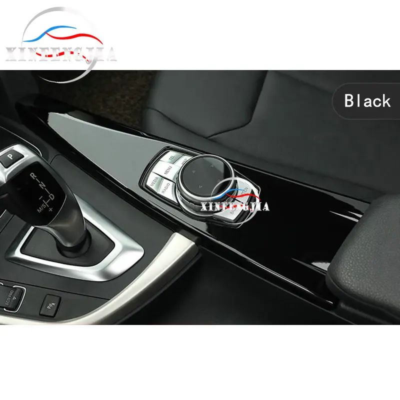 Для BMW 3 4 серии 3GT F34 F36 F30 13 18 черный центр Мультимедийные кнопки панель Крышка