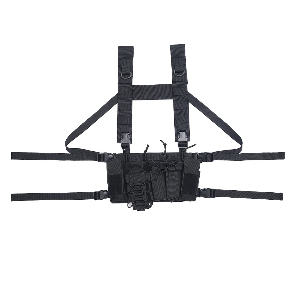 Женский и мужской уличный Жилет MOLLE с карманами жилет боевой нагрудный ремень для