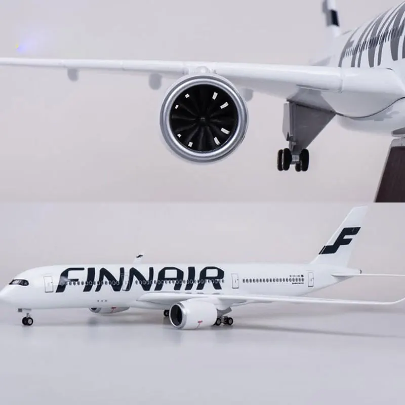47 см Финляндии FINNAIR авиакомпании модель 1/142 масштаб самолет Аэробус A350 W