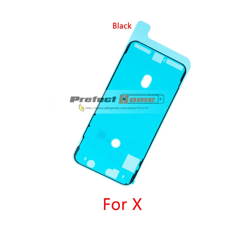 1 шт. водонепроницаемый стикер для iPhone XR XS MAX 6s 8G 8P X 7 P 7G 6s plus Клей предварительно вырезанный ЖК-экран Рамка Лента Запчасти