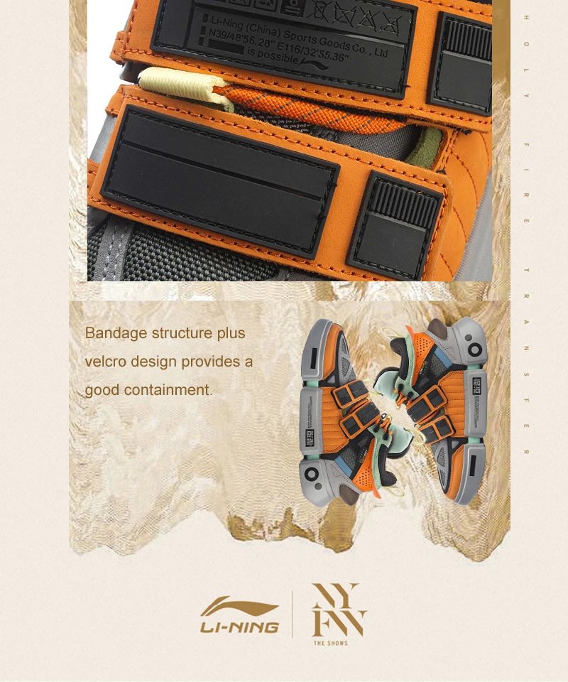 Li-Ning FW мужские ESSENCE ACE+ Wade Culture обувь Прочная натуральная кожа подкладка Спортивная обувь Кроссовки AGWP027 XYL243