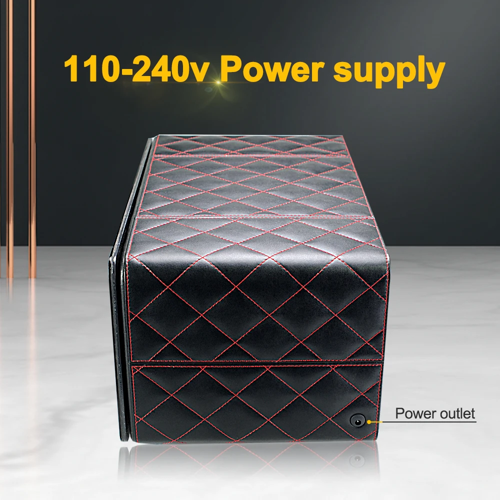 Новые автоматические часы winder Сейф мотор mabuchi микрофибра кожа led сенсорный экран