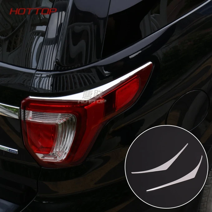 Новинка Высококачественная хромированная рамка для заднего фонаря автомобиля