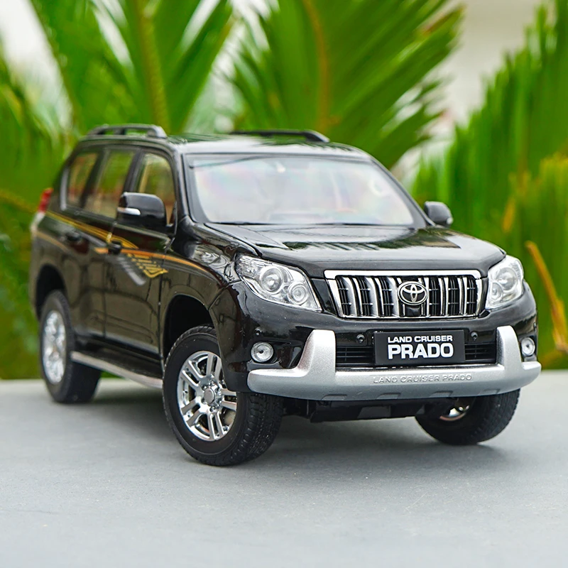1:18 Модель автомобиля из сплава Toyota PRADO статическая металлическая модель