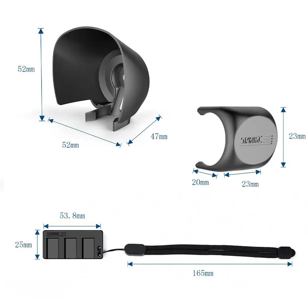 

Multifunctional Sunshade Lens Protection Cover Startrc Set Pocket Suitable For Dji Storage 2 Three-piece Board N5X6