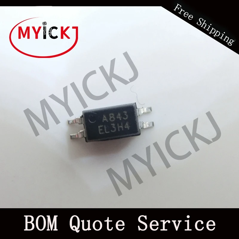 5 шт. EL3H4 SOP4 4 PIN SOP сквозное отверстие IC чип|Светодиодные чипы| |