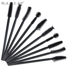 Одноразовые силиконовые гелевые, для ресниц кисти 50 шт.упак. расческа щетки для туши ресницы профессиональные косметические инструменты для Для женщин