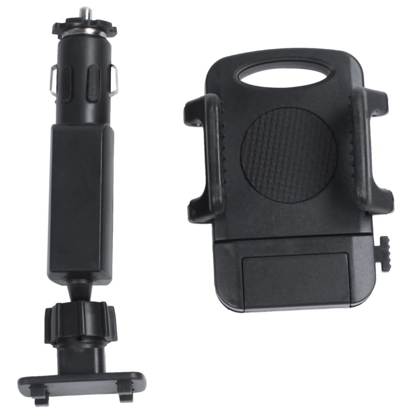Двойной USB 2 порта автомобильного прикуривателя зарядное устройство держатель