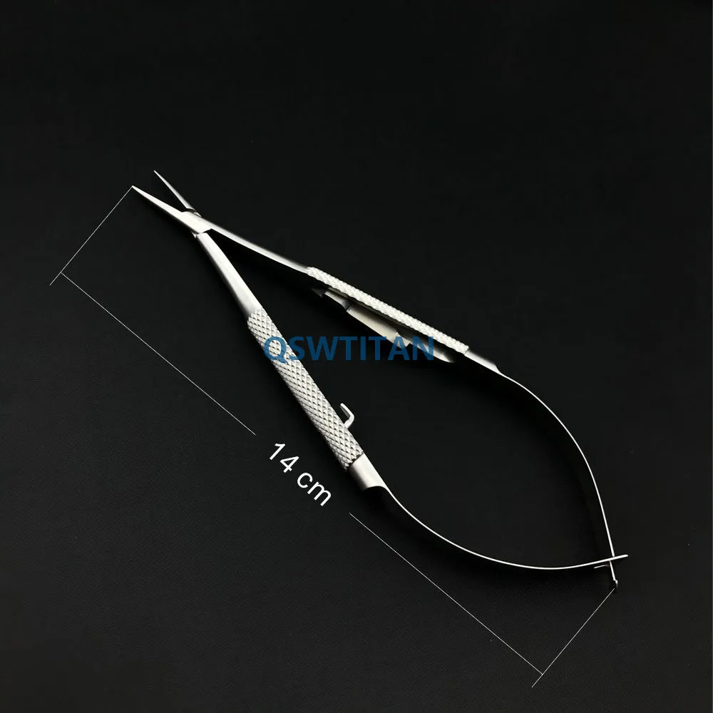 1 шт. хирургические стоматологические Castroviejo держатели иглы 140 мм Прямые