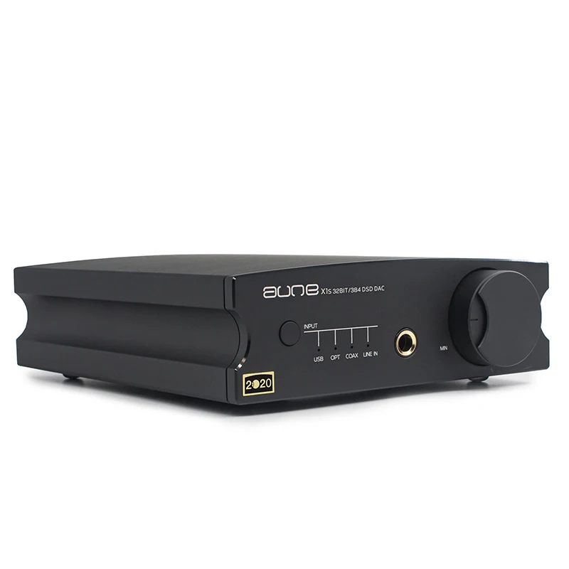 Черный AUNE X1S домашний HIFI DAC усилитель для наушников ES9038Q2M DSD512 USB DAC усилитель для наушников 32 бит/768 K DOP128 DOP64 - Цвет: Черный