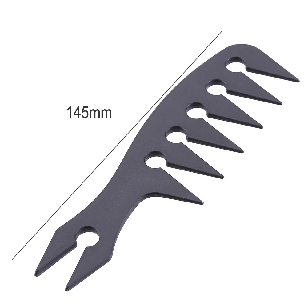 Гребень для волос с широкими зубьями профессиональная пластиковая Классическая