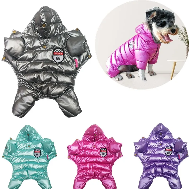 

одежда для собак комбинезон для собак Одежда для маленьких собак, зимние теплые пальто для щенков, пальто для собак, водонепроницаемая курт...