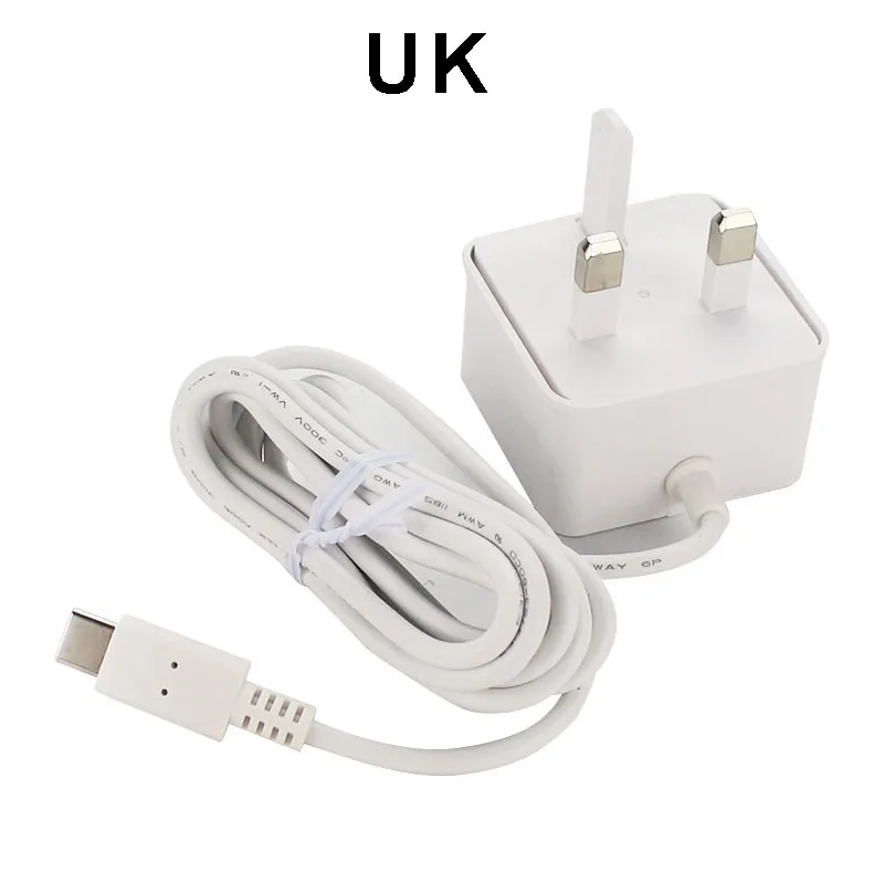 Официальный Raspberry Pi 4 Питание 5V 3A Зарядное устройство EU/US/UK US/AU разъем для
