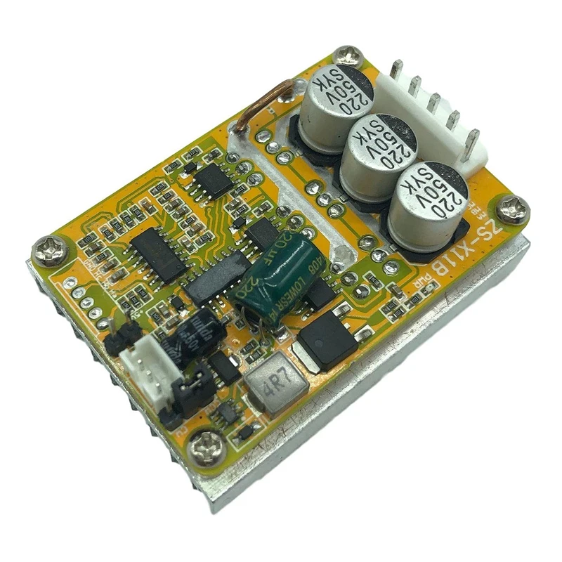 

HOT-ZS-X11B Motor Driver 350W High Power Brushless Hallless DC Motor Driver Board Wide Voltage 5-36V Motor Controller Module