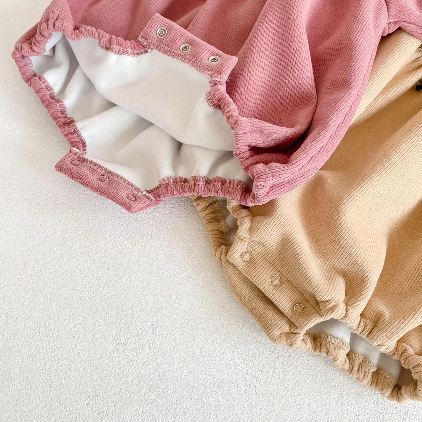 

Koodykids Winter Baby Girl Bodysuits Baby's Plush Jumpsuit Baby Girl Clothing Toddler Girl Vintage Onesie Clothes Full Sleeve