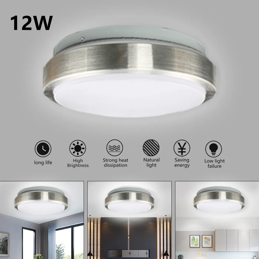 

Modern LED Ceiling Light Modern Lamp Living Room Lighting 220V Fixture Bedroom Kitchen Surface Mount Flush Panel Light
