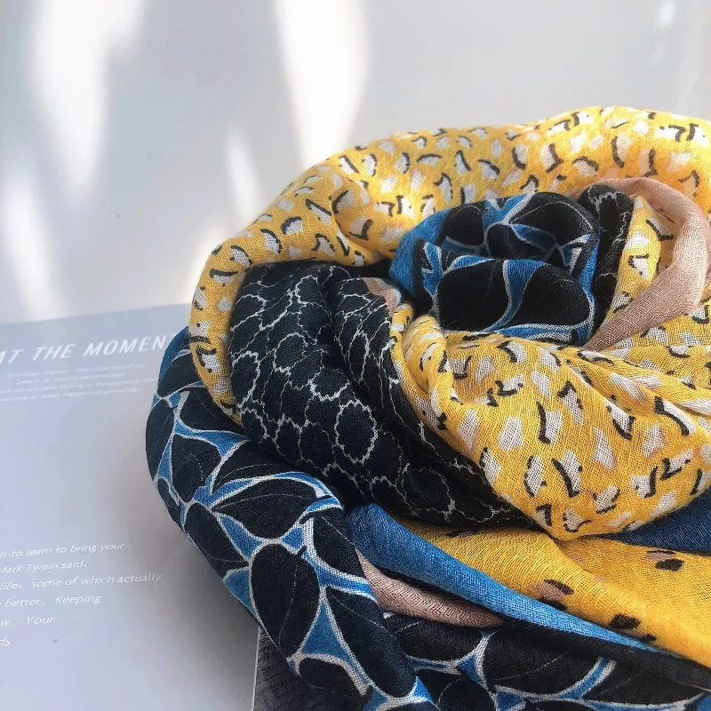 Женский шарф женские свитера 2018 зимний клетчатый в виде буйвола |