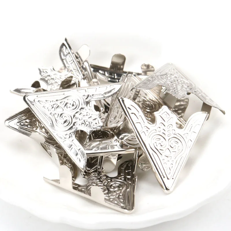 Металлические углы для книг скрапбукинга фотоальбомов меню защита углов