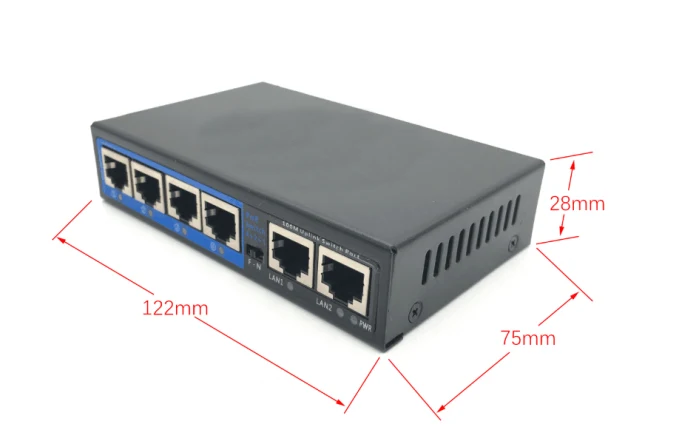 Стандартный сетевой коммутатор POE 100 M4 8 портов 16 24 порта Gigabit Ethernet | Бытовая